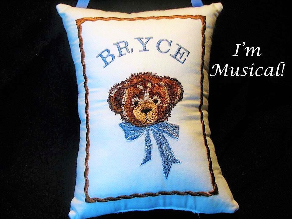 Personalized baby pillow sales keepsake